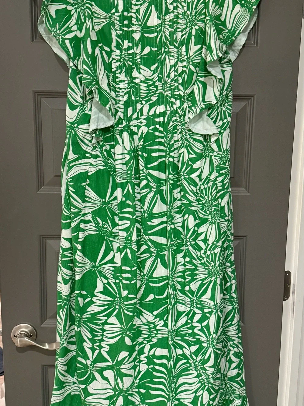 Anthropologie Maeve Cassandra Maxi Dress, size M/L.